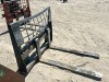 FORK ATTACHMENT, fits skidsteer. s/n:B0170 --(LOCATED IN COLTON, CA)-- - 3