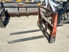 FORK ATTACHMENT, fits skidsteer. s/n:B0111 --(LOCATED IN COLTON, CA)-- - 2