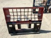 FORK ATTACHMENT, fits skidsteer. s/n:B0111 --(LOCATED IN COLTON, CA)-- - 4