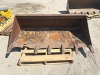 60" GP BUCKET, fits skidsteer. s/n:670392 --(LOCATED IN COLTON, CA)--