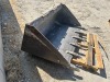56HDBKT 56" GP BUCKET, fits skidsteer. s/n:667BBB --(LOCATED IN COLTON, CA)-- - 3