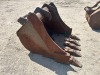 MELROE 24" GP BUCKET, fits mini excavator. s/n:6715503 --(LOCATED IN COLTON, CA)-- - 3