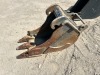 BOBCAT 12" GP BUCKET, fits mini excavator. s/n:M7024SD --(LOCATED IN COLTON, CA)-- - 2