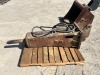 UB HYDRAULIC BREAKER ATTACHMENT, fits backhoe. s/n:30000L141 --(LOCATED IN COLTON, CA)-- - 2