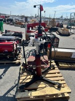 HYDRAULIC TRANSMISSION JACK, TIRE ROTATION ASSISTANCE CART --(LOCATED IN COLTON, CA)--