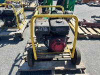 WACKER PT3A 4" TRASH PUMP, Honda gasoline. s/n:5558436 --(LOCATED IN COLTON, CA)--