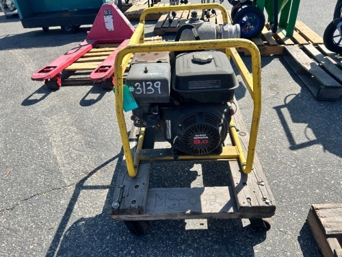 WACKER PT3A 3" TRASH PUMP, Honda gasoline. s/n:5526365 --(LOCATED IN COLTON, CA)--