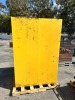 JUSTRITE CHEMICAL CABINET, METAL STORAGE BOX, BOX OF 4' LED SHOP LIGHTS --(LOCATED IN COLTON, CA)-- - 7