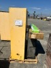 JUSTRITE CHEMICAL CABINET, METAL STORAGE BOX, BOX OF 4' LED SHOP LIGHTS --(LOCATED IN COLTON, CA)-- - 6