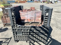 PALLET OF ASST. RED BRICKS --(LOCATED IN COLTON, CA)--