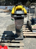 2022 WACKER BS60-2PLUS JUMPING JACK TAMPER, gasoline. s/n:11392017 --(LOCATED IN COLTON, CA)--