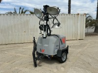 2019 WACKER LTV6L LIGHT TOWER, Kohler diesel, 6kw generator, portable. s/n:WNCLTV0ITPUM05375; Trailer s/n:5XFLV0418KM001082
