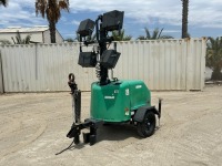 2017 TEREX RL4 LIGHT TOWER, Kohler diesel, 6kw generator, portable. s/n:RL4J-5818; Trailer s/n:4ZJSA1019H1005818