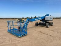 2019 GENIE S45 BOOMLIFT, Perkins diesel, 2-stage, 45' telescopic boom, 5' jib, 4x4, 1,729 hours indicated. s/n:S45XCH-675 --(LOCATED IN MADERA, CA)--