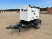2023 ALLMAND MAXI POWER 25 GENERATOR, Isuzu diesel, 20kw, portable, 459 hours indicated. s/n:48-000016; Trailer s/n:4TCSU2516PHM00847 --(LOCATED IN MADERA, CA)--