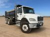 2017 FREIGHTLINER M2 106 DUMP TRUCK, Cummins 300hp diesel, engine brake, 8-speed, pto, 18,000# front, 10-12 yard box, 40,000# rears, 69,579 miles indicated. s/n:1FVHCYCY1HHHX6670 --(LOCATED IN MADERA, CA)-- - 2