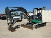 2019 JOHN DEERE 50G MINI HYDRAULIC EXCAVATOR, gp bucket, q/c, hydraulic thumb, aux hydraulics, backfill blade, canopy. s/n:1FF050GXCJH288540