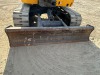2017 JCB 85Z HYDRAULIC EXCAVATOR, gp bucket, q/c, aux hydraulics, backfill blade, cab w/air & heat. s/n:JCB085Z1TH2563375 - 6