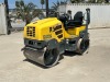 2015 WACKER RD27120 VIBRATORY TANDEM SMOOTH DRUM ROLLER, Kubota diesel, 47" drums. s/n:24265444