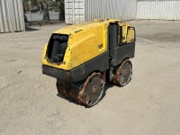 2011 BOMAG BMP8500 WALK-BEHIND PADFOOT TRENCH ROLLER, Kubota diesel, 24" drums, remote. s/n:101720111981
