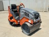 2017 HAMM HD10CW VIBRATORY TANDEM SMOOTH DRUM ROLLER, Kubota diesel, 40" drums, 663 hours indicated. s/n:H1994643 - 2