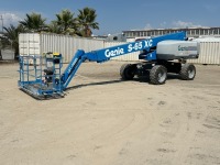 2019 GENIE S65 BOOMLIFT, Perkins diesel, 3-stage, 65' telescopic boom, 5' jib, 4x4, foam filled tires, 1,903 hours indicated. s/n:S65XCH-46327