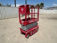 2019 MEC 1330SE SCISSORLIFT, electric, 13' lift, extendable platform, 135 hours indicated. s/n:16306159