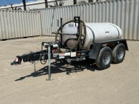 2022 WYLIE 500 GALLON WATER TRAILER, Honda gasoline, 2" pump, rear spray bar. s/n:5VUTW132XNP001152
