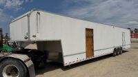 2015 TPD TRAILERS CV8548TR ENCLOSED CAR HAULER GOOSENECK TRAILER, 21,000# gvwr, 43' box, 8' interior height, Superwinch LP8500 8,500# winch, Equalizer System. s/n:1T9C48037F1090013