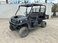 2021 KAWASAKI MULE PRO DXT UTILITY CART, Yanmar diesel, 4x4, canopy, seats 6, 56"x26" tilt bed, tow package. s/n:JKADTCA1XNB500108