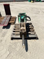 2022 OKADA ORV1100H HYDRAULIC BREAKER ATTACHMENT, fits backhoe. s/n:X22070093 --(LOCATED IN COLTON, CA)--