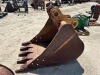 CATERPILLAR 316E 42" GP BUCKET, fits excavator. s/n:NBC25880 --(LOCATED IN COLTON, CA)-- - 2
