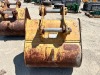 CATERPILLAR 316E 42" GP BUCKET, fits excavator. s/n:NBC25880 --(LOCATED IN COLTON, CA)-- - 4