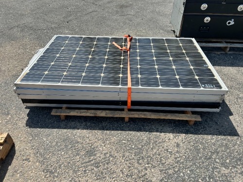 APPROX. (5) MITSUBISHI ELECTRIC 39"X65" SOLAR PANELS --(LOCATED IN COLTON, CA)--