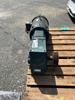 TIGEAR 2 GEAR REDUCER, Baldor electric. s/n:16130 --(LOCATED IN COLTON, CA)--