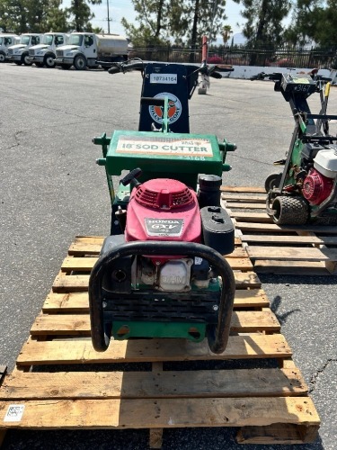 2023 BILLY GOAT SC181H 18" SOD CUTTER, gasoline. s/n:53123114 --(LOCATED IN COLTON, CA)--