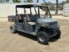 2022 POLARIS RANGER UTILITY CART, gasoline, 4x4, canopy, seats 4, 50"x34" tilt bed, tow package, 1,194 hours indicated. s/n:3NSM4A576NE323175 --(DOES NOT RUN)-- --(LOCATED IN COLTON, CA)-- - 2
