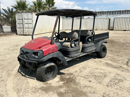 2016 CLUB CAR XRT 1550 UTILITY CART, Kubota diesel, 4x4, canopy, seats 4, 50"x48" tiltbed, tow package. s/n:SY1316-360235 --(DOES NOT RUN)-- --(LOCATED IN COLTON, CA)--