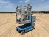 2017 GENIE GR20 PERSONNEL LIFT, electric, 20' lift. s/n:GRP-51179 --(LOCATED IN MADERA, CA)--