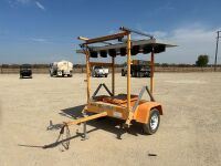 2016 SOLARTECH SILENT SENTINEL ARROW BOARD, solar, portable. s/n:4GM1A0918G1528073 --(LOCATED IN MADERA, CA)--