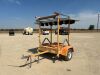 2016 SOLARTECH SILENT SENTINEL ARROW BOARD, solar, portable. s/n:4GM1A0918G1528073 --(LOCATED IN MADERA, CA)--