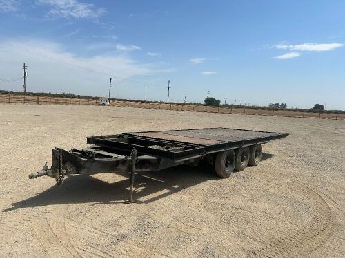 BIRMINGHAM 610TKT TILTBED TRAILER, 20,000# gvwr, 96"x17' deck. s/n:TKT8380S --(LOCATED IN MADERA, CA)--