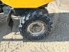 2018 WACKER 3001 3-TON 4-WHEEL DUMPER, Perkins diesel, 6,600# capacity, 11.5x80x15.3 tires. s/n:WNCD0305APAL02083 --(DOES NOT RUN)-- --(LOCATED IN COLTON, CA)-- - 10
