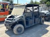 2016 POLARIS RANGER UTILITY CART, diesel, 4x4, canopy, seats 6, 54"x36" tilt bed, tow package. s/n:4XARVAD19GT136497 --(DOES NOT RUN)-- --(LOCATED IN COLTON, CA)--
