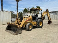 JOHN DEERE 410E LOADER BACKHOE, gp bucket, 4x4, canopy, extension hoe. s/n:876117