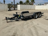 2017 BIG TEX 14FT-16 TILTBED TRAILER, 9,990# gvwr, 80"x17' deck, pintle hitch. s/n:16VFX1620H2056819