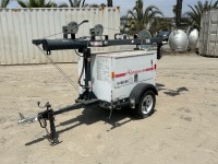 2012 MAGNUM MLT3060M LIGHT TOWER, Mitsubishi diesel, 6kw generator, portable. s/n:5AJLS1416CB217190