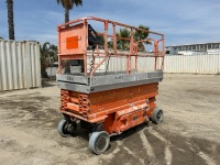 2004 JLG 2646ES SCISSORLIFT, electric, 26' lift, extendable platform, 1,048 hours indicated. s/n:0200118590
