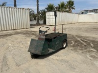 TAYLOR DUNN UTILITY CART, electric, 28"x38" deck.