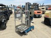2017 GENIE AWP25S PERSONNEL LIFT, electric, 25' lift. s/n:AWPG-89265 --(DOES NOT RUN)-- --(LOCATED IN COLTON, CA)--